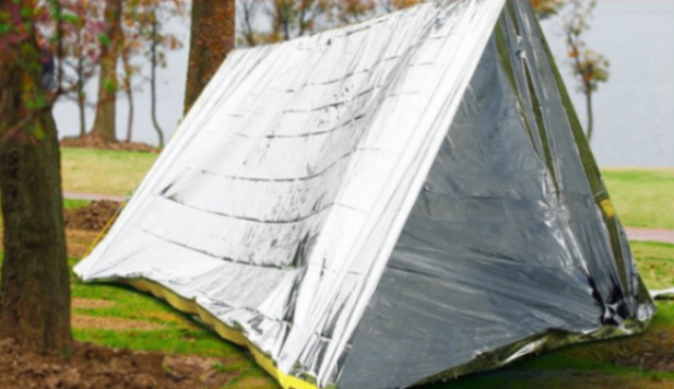 地震洪水緊急対応 ポータブル急救保温ブランケット