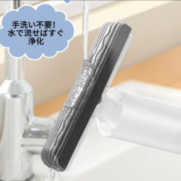 ✨手持ちミニモップ 手洗い不要スポンジ式 キッチン卓上多機能吸水クリーナー