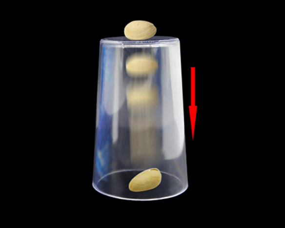 ピスタチオ貫通 ピスタチオ磁石グラス貫通 磁石リングマジック道具